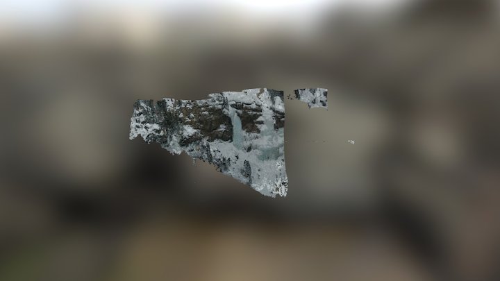 Hylite Ice Climbing Wall Scan 3D Model