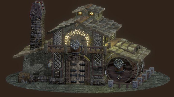 Tavern 3D Model