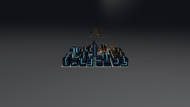 The Seige of Cybernet (heroicvoxels entry) 3D Model