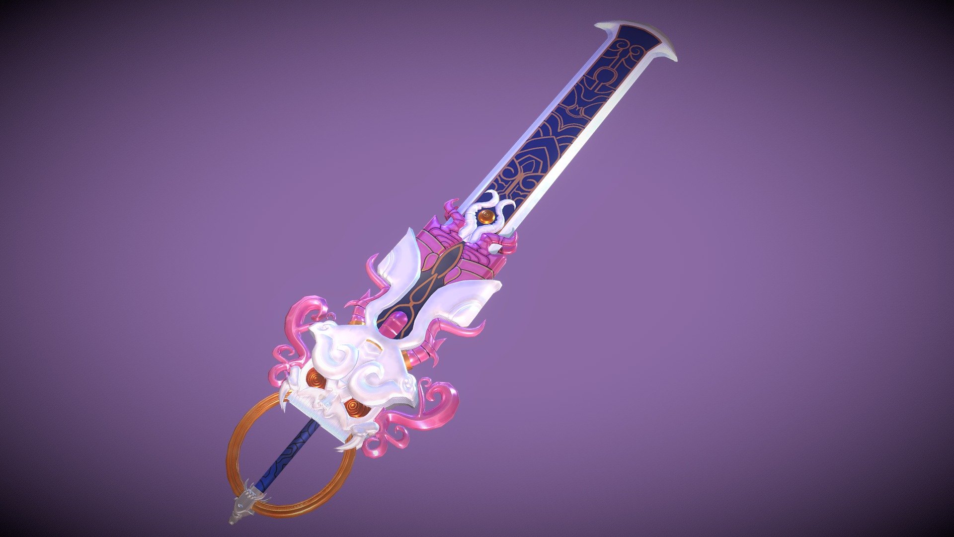 Oni Blade - Design by Nicolas Brulard - 3D model by chi3dmodel [f0e1d83 ...