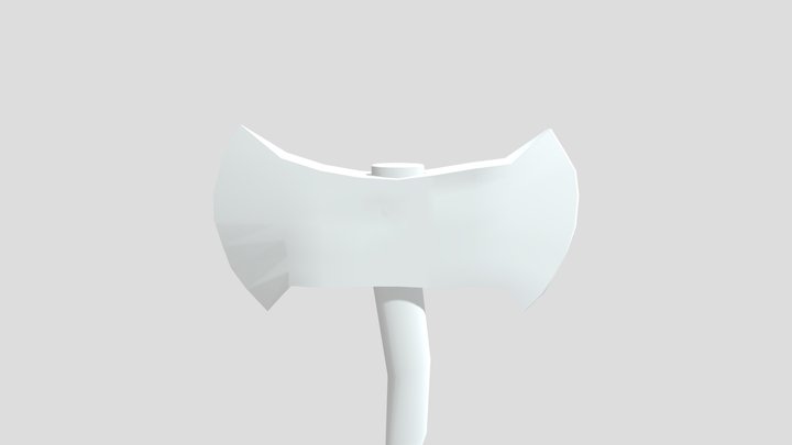 Assignment2_Axe 3D Model