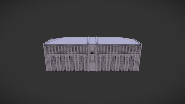 Instituto Zambrano Completo 3D Model