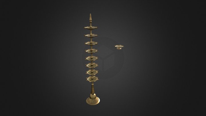 Inauguration Lamp 3D Model