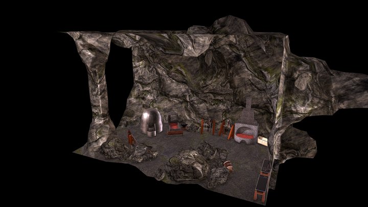 Blacksmiths Cave 3D Model