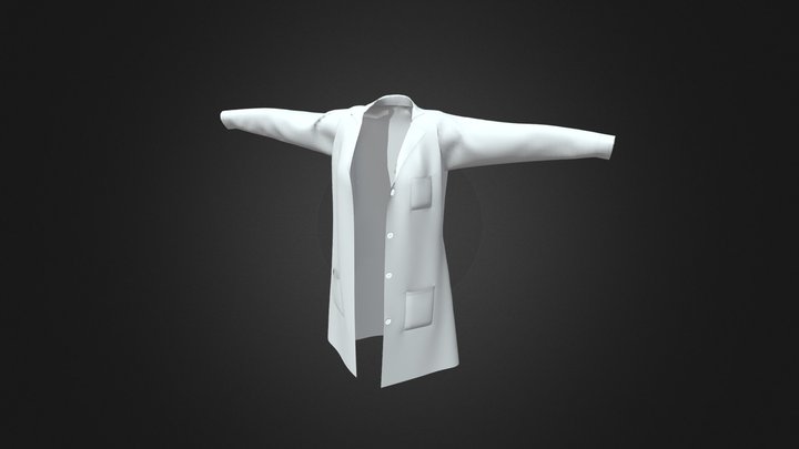 Doctor Coat 3D Model