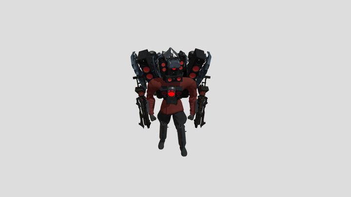 Fixed_titan_speakerman_upgraded-1 3D Model