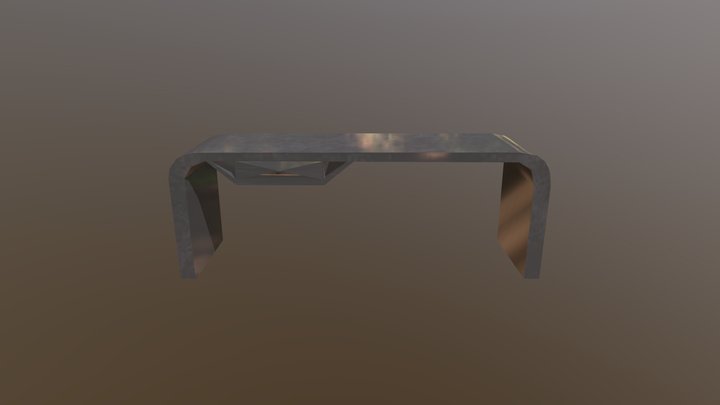 Desk 3D Model