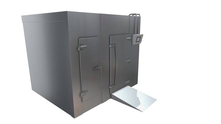 industrial refrigerator 3D Model
