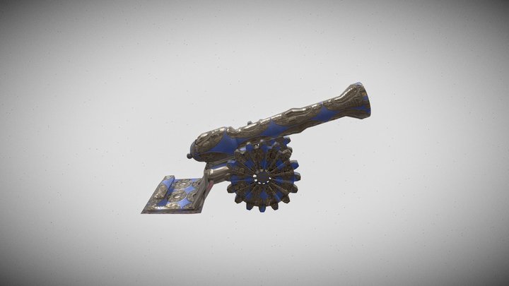Cannon 3D Model