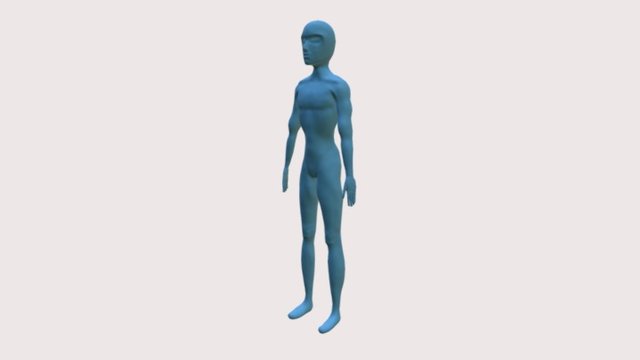 Andromeda Shun (Escultura Digital - corrigida) 3D Model