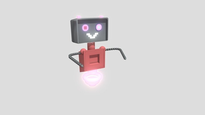 Mini robo_blendnewmesh 3D Model