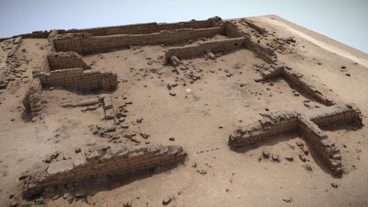 The house of the high priest Panehsy, Amarna 3D Model
