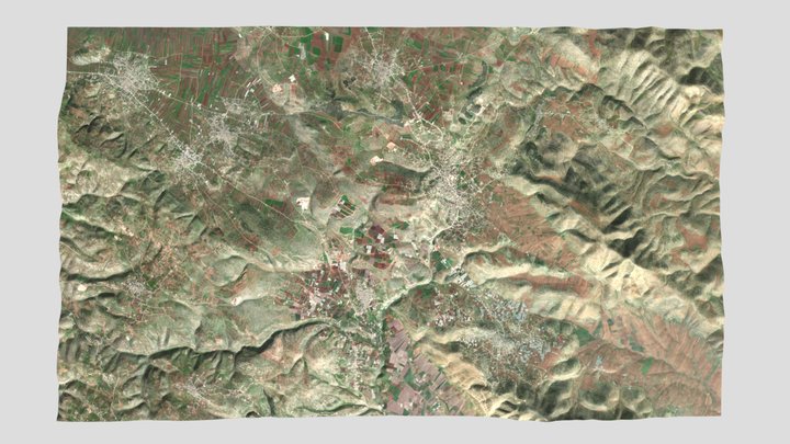 Nablus, West Bank, Palestine 3D Model