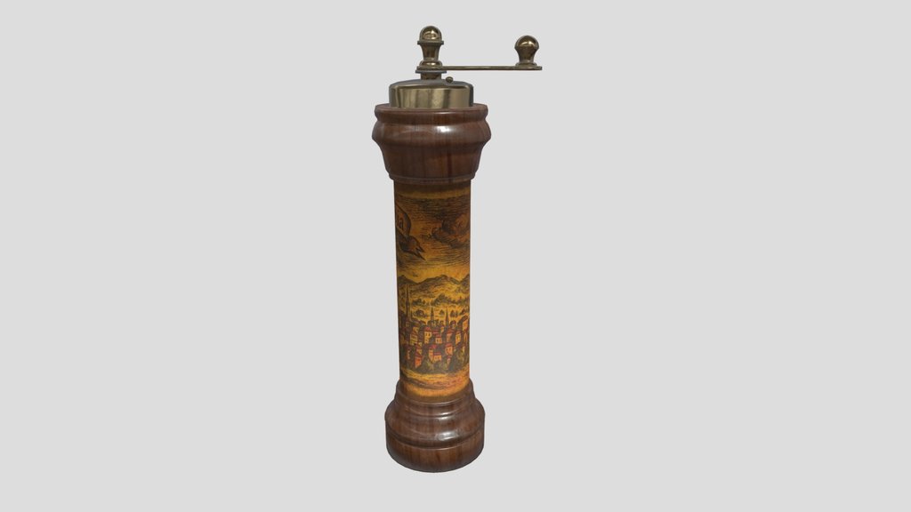 Vintage Italian Pepper Grinder