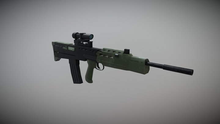 L85A1 Rifle 3D Model