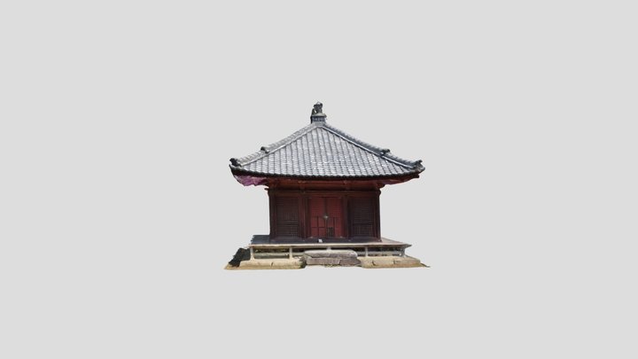 Honkoji Shoeido 3D（DJI MINI 2） 3D Model