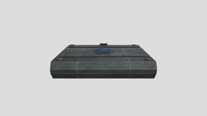 Spell Book (Maya) 3D Model