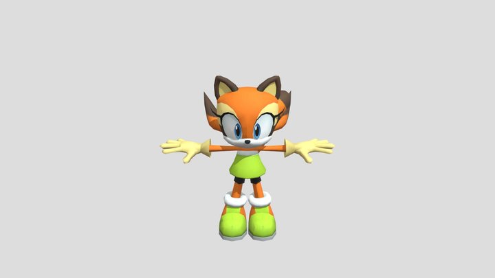 Marine the Raccoon [SFSB] 3D Model