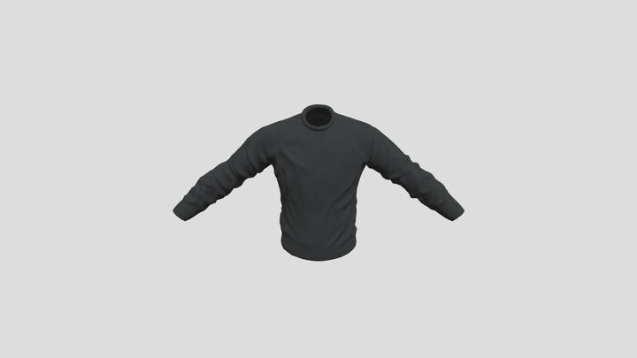 Character_Shirt_LOW 3D Model