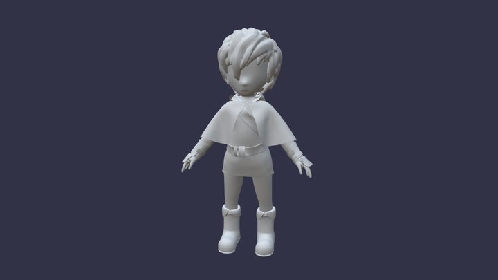 Robin Character Model 3D Model