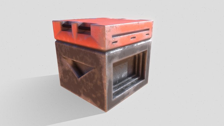 CYBER BOX 3D Model