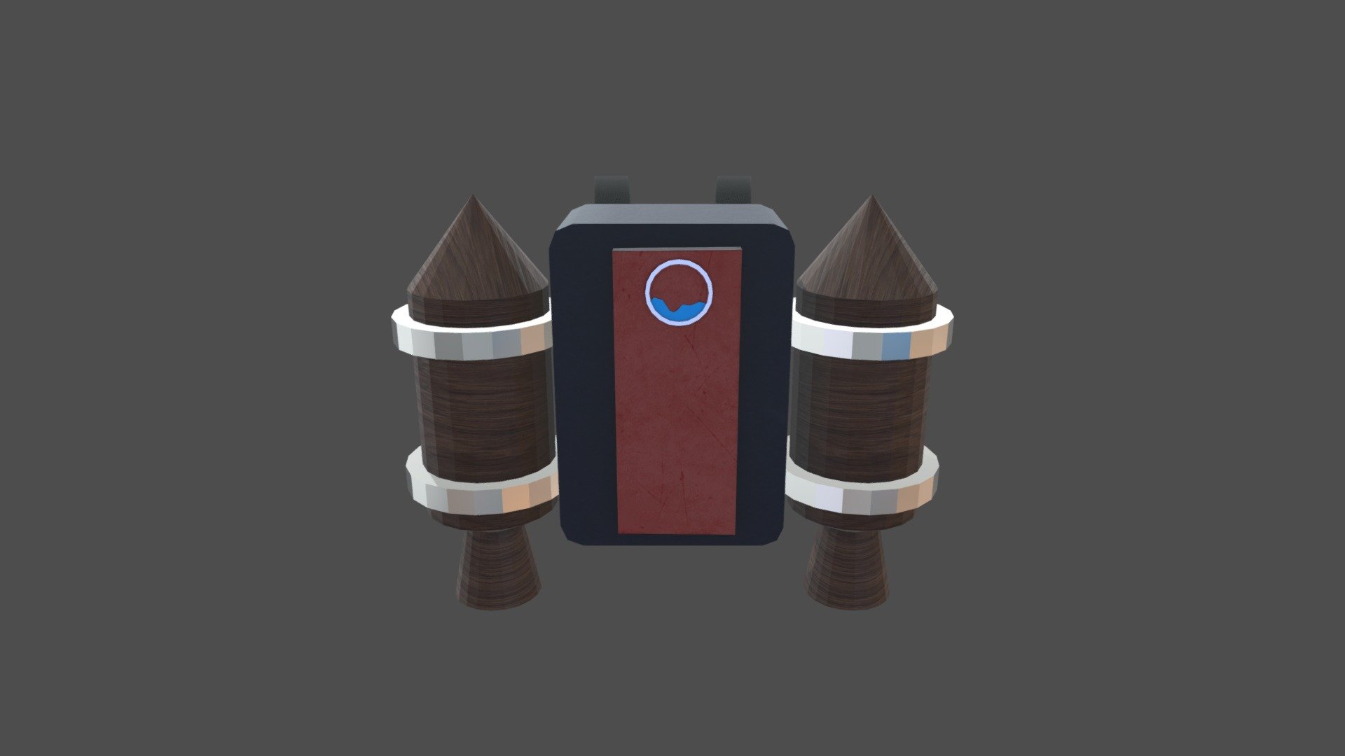 Water Jetpack 3D model by 3DRSB [f0ed85f] Sketchfab