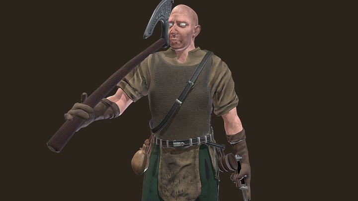 Viking 3D Model