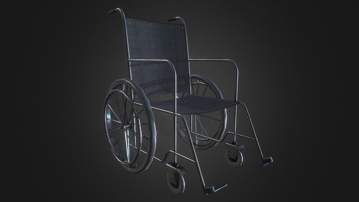 WheelChair 3D Model