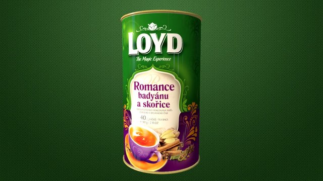 Loyd Tea Can 3D Model
