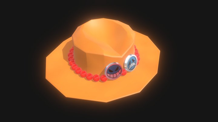 Ace's Hat One Piece 3D Model