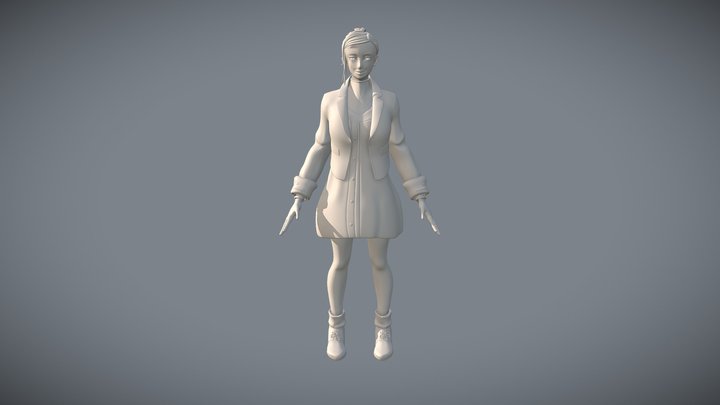 Full Body Character #1 3D Model