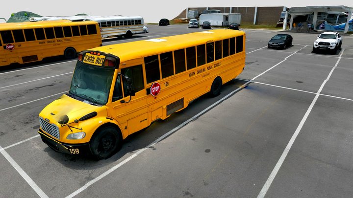 Wilson County, NC School Bus - DJI Mini 3 Pro 3D Model