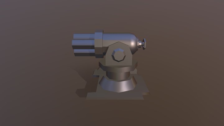Cañon 3D Model