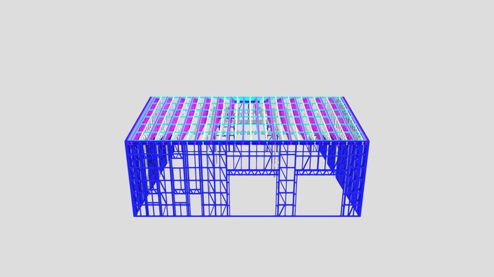 D135 Garage 50x60 Fbx 3D Model