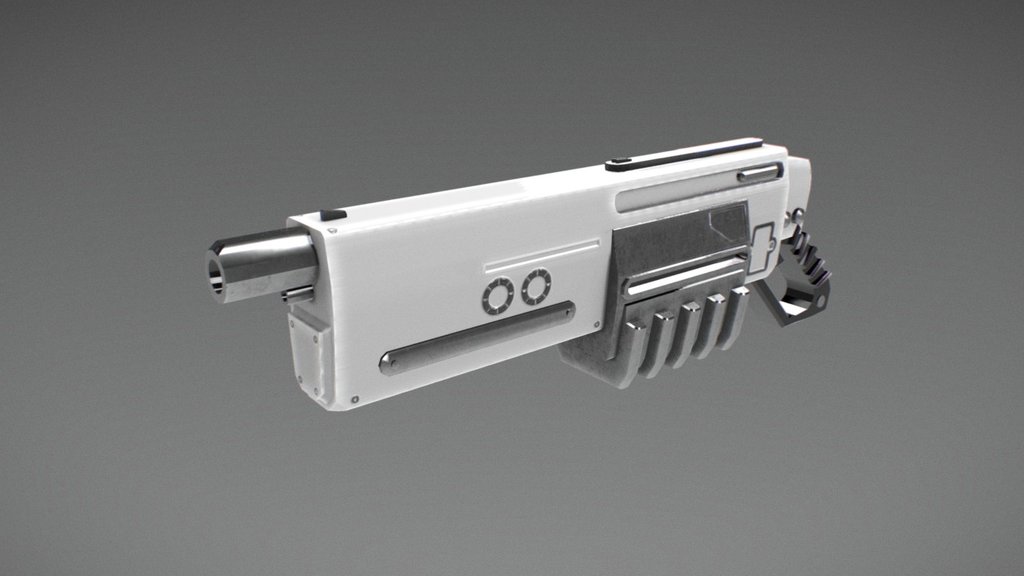 CLEAN LAZER RIFLE - 3D model by Iceblademush (@richard.ramsbottom.40 ...