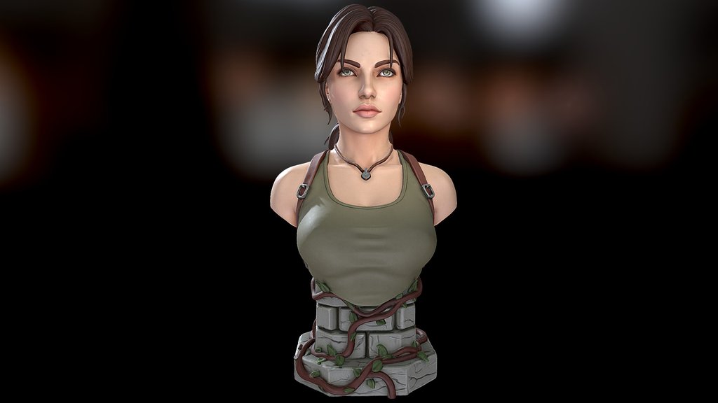 Lara Croft Busto - Tomb Raider