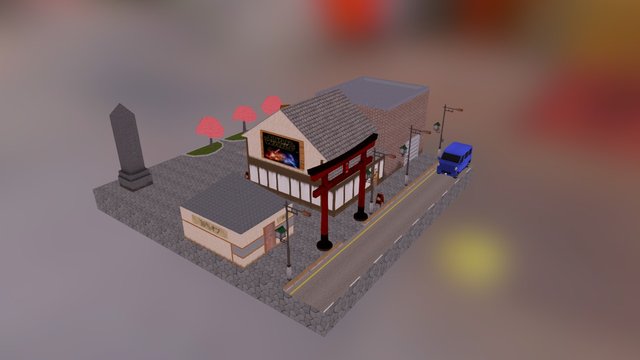 CityScene_De_Bock_Benny 3D Model