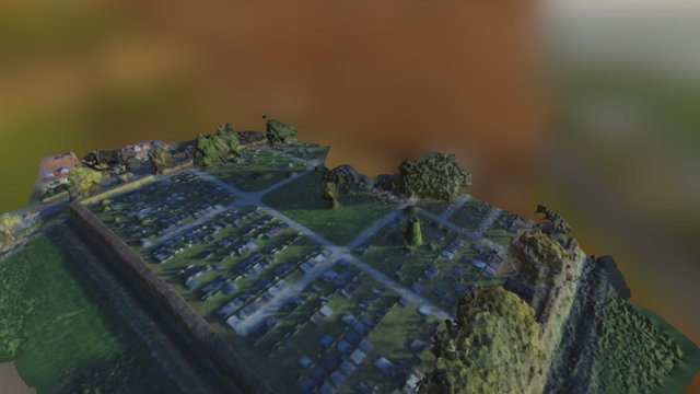 Begraafplaats 3D Model
