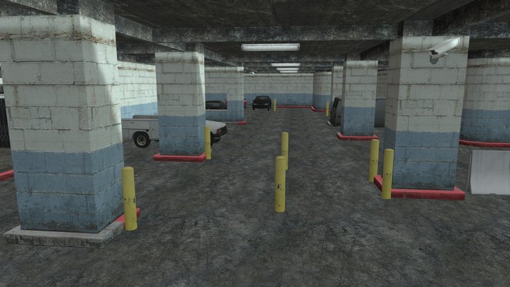 gm_car_park (1) 3D Model