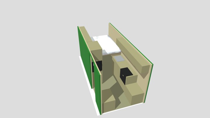 Van Layout 3D Model