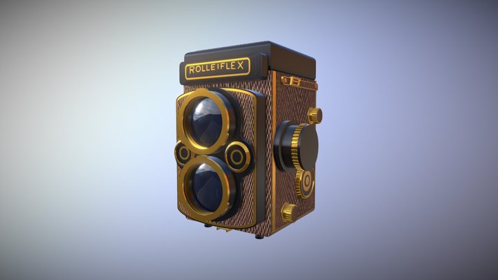 Rolleiflex 3D Model
