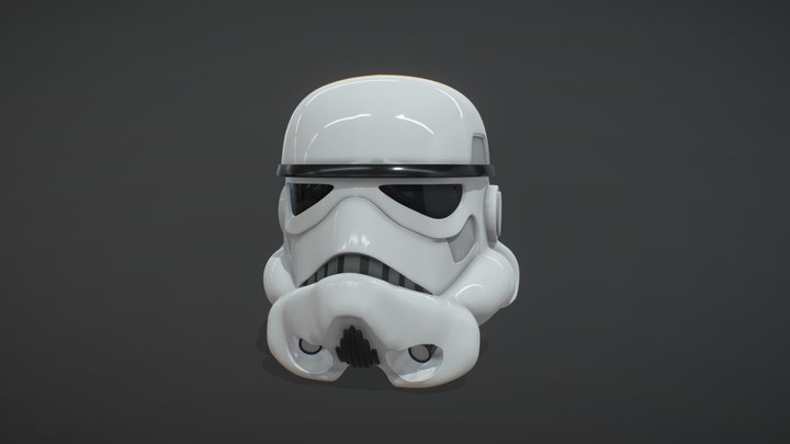 STORMTROOPER HELMET 3D Model