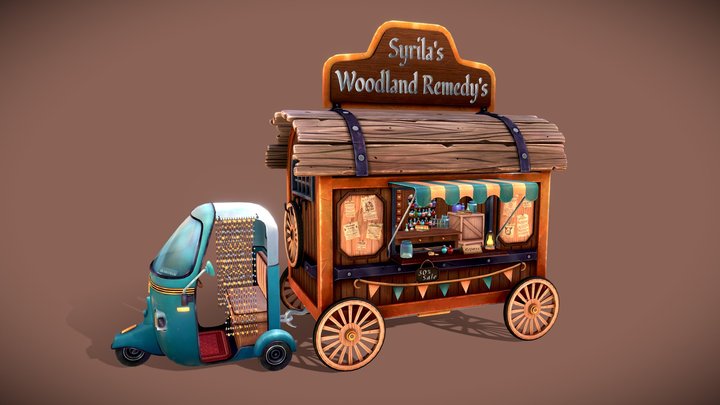 Syrila's Woodland Remedies 3D Model