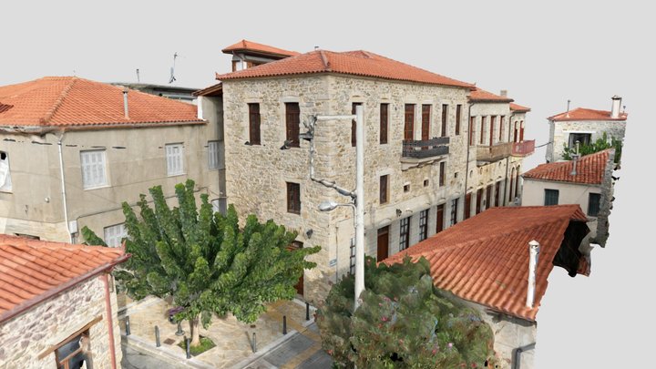 ΟΙΚΙΑ ΓΕΩΡΓΙΟΥ ΠΑΠΑΝΙΚΟΛΑΟΥ - ΚΥΜΗ 3D Model