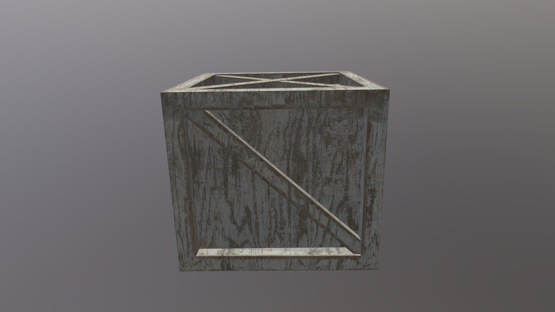 wooden crate