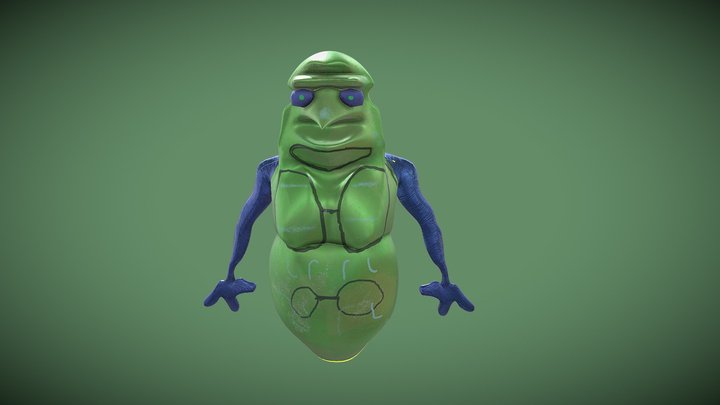 Metal Ghost 3D Model