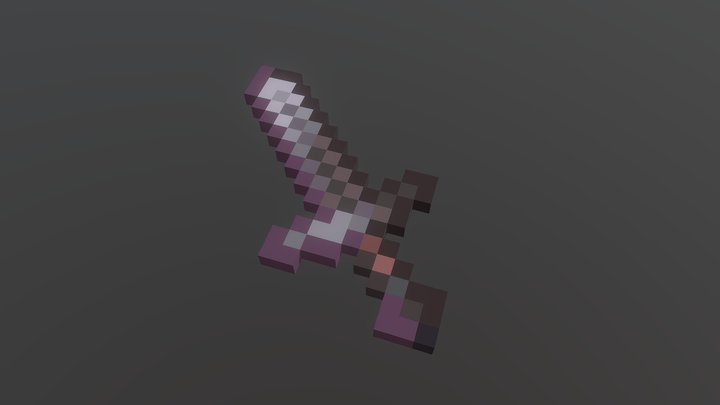 Minecraft-sword 3D models - Sketchfab