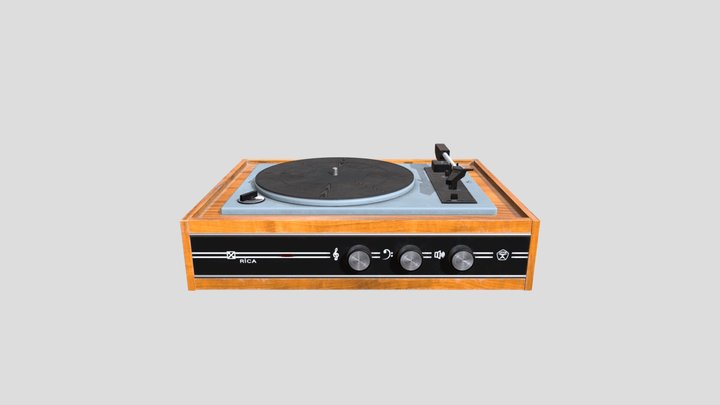 Electrophone USSR 3D Model