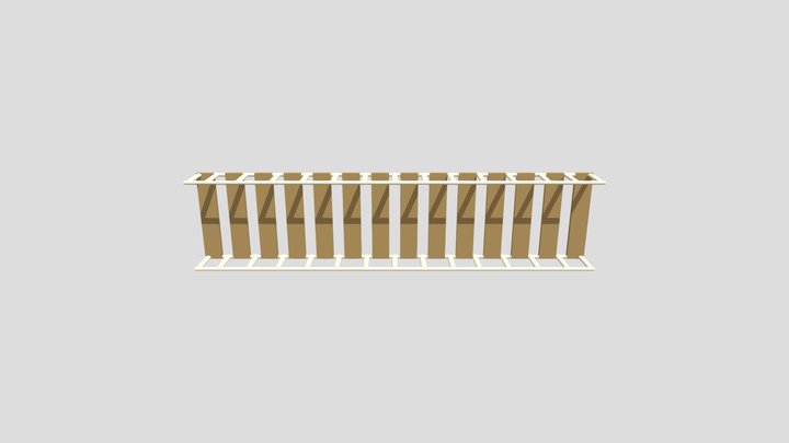 Wood Bridges Vr (1) 3D Model