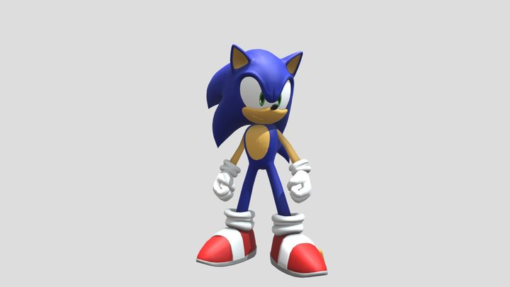 Modern Sonic model from: Sonic Speed Simulator - Download Free 3D model by  Sonic the Hedgehog Fan # 9,945,677 (@sonicmaniafan994878) [764dc2d]